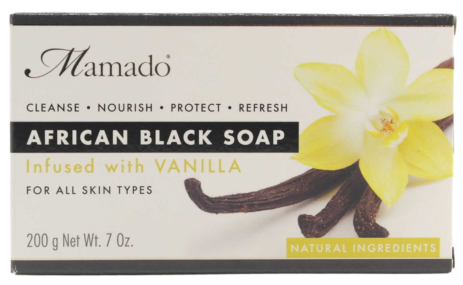 Mamado Black Soap Vanilje 200