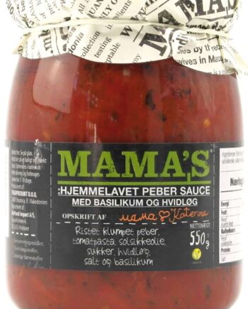Mamas Hjemmelavet Pebersauce 550