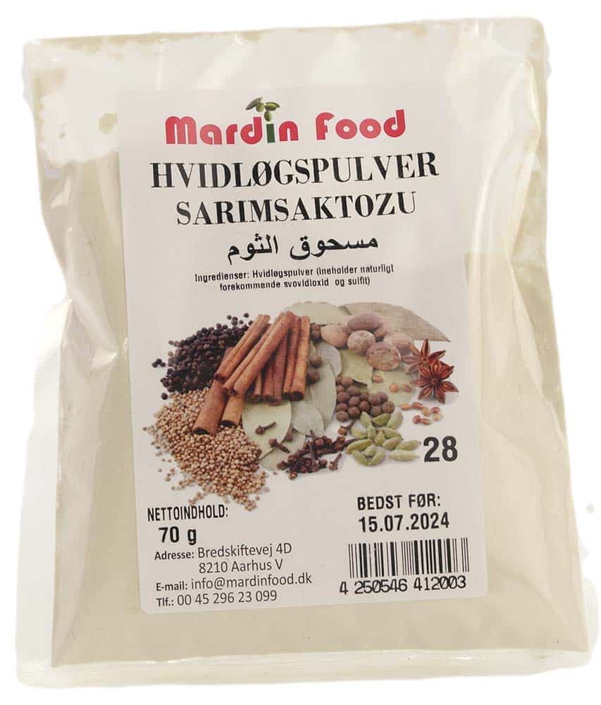 Mardin Food Hvidløgspulver 65
