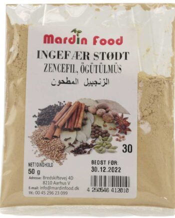 Mardin Food Ingefær Stødt 50