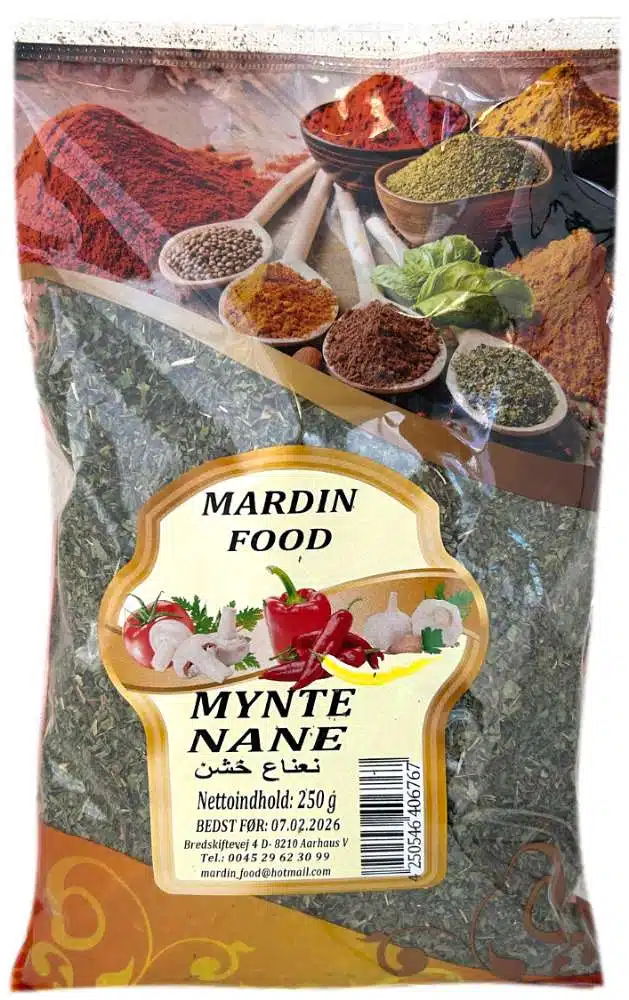 Mardin Food Mynte Tørret 250
