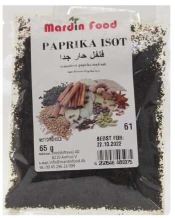 Mardin Food Paprika Isot 65