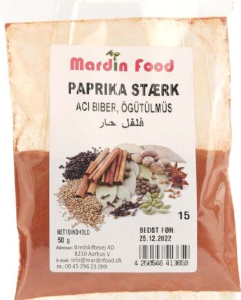 Mardin Food Paprika  Stærk 50