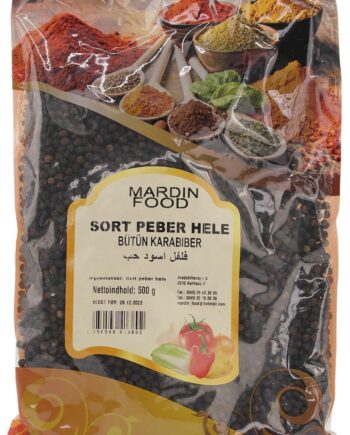 Mardin Food Sort Peber  Hele 500