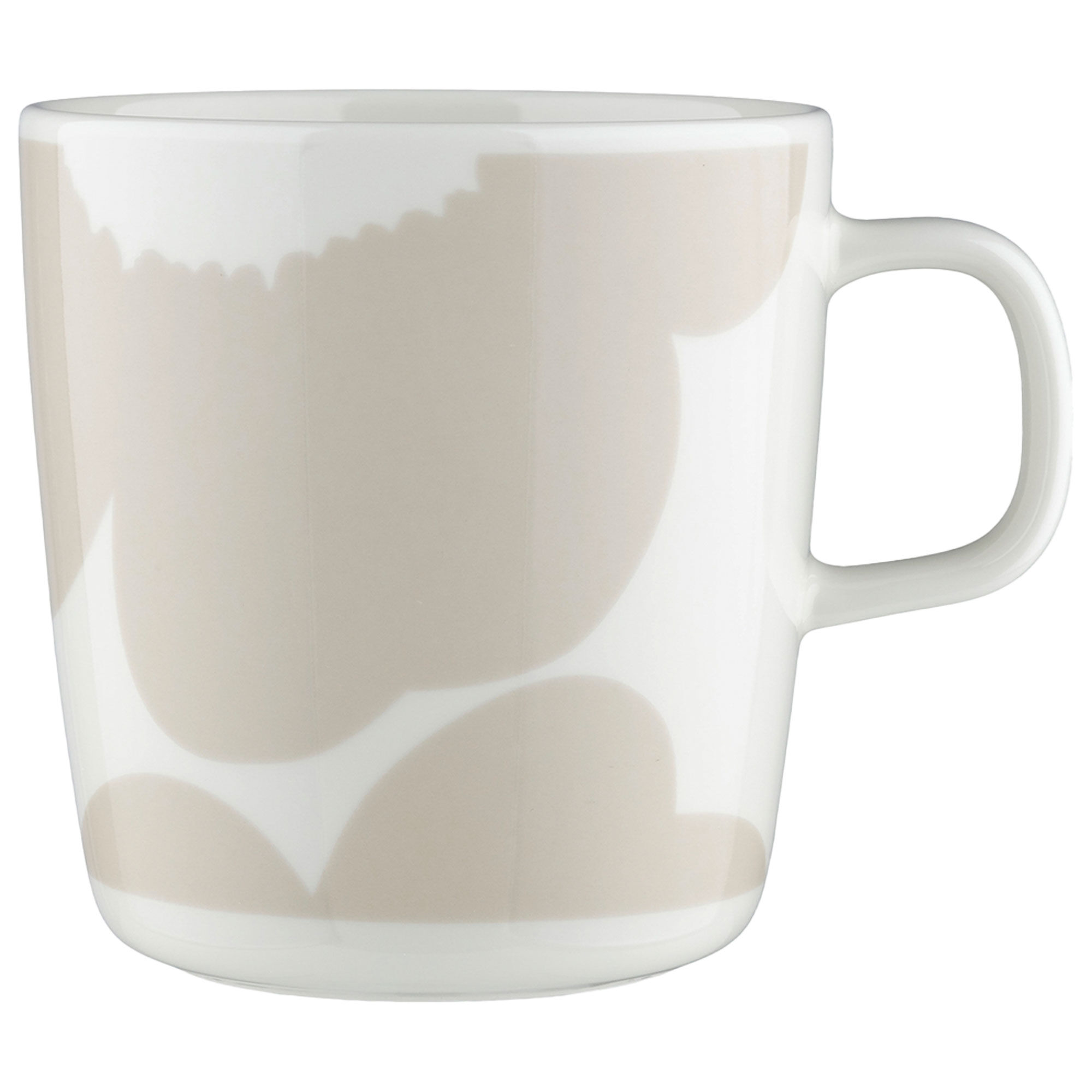 Marimekko Iso Unikko Krus   Dl  Hvid Beige