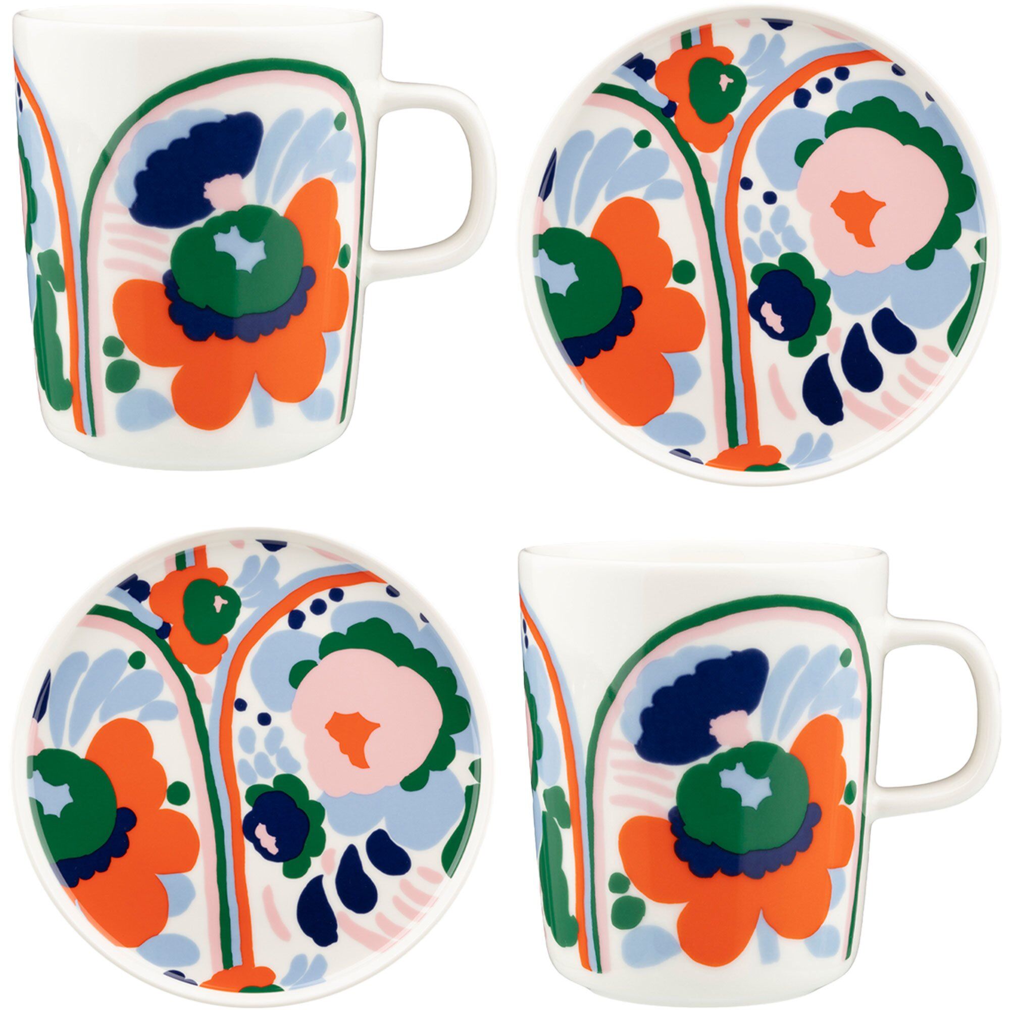 Marimekko Karuselli   Krus     Tallerkener    Dele