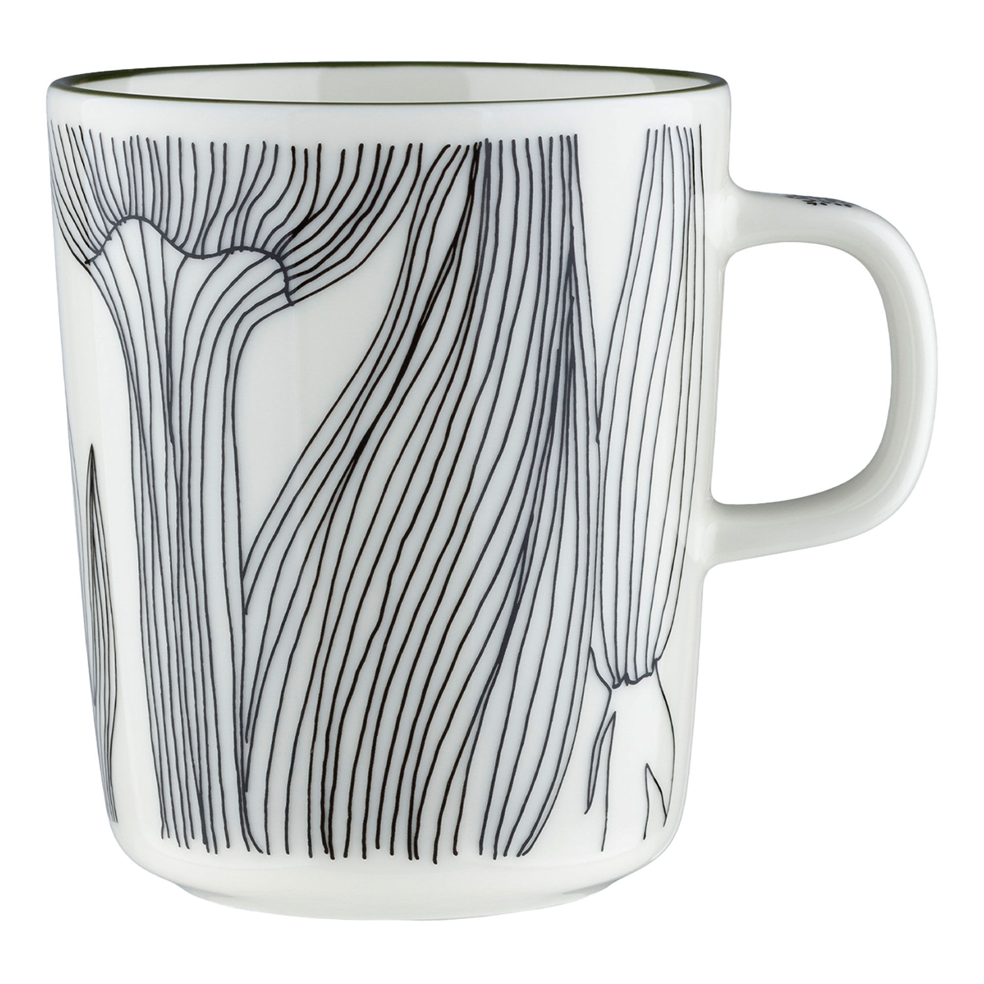 Marimekko Kukat Puhkeava Krus     Dl  Hvid Grøn Sort