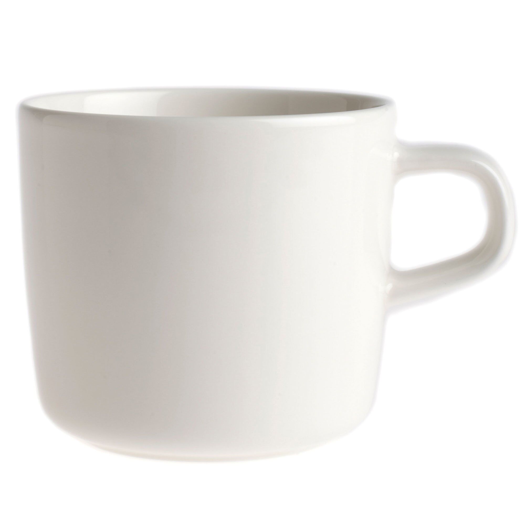 Marimekko Oiva Kaffekop   Dl  Hvid