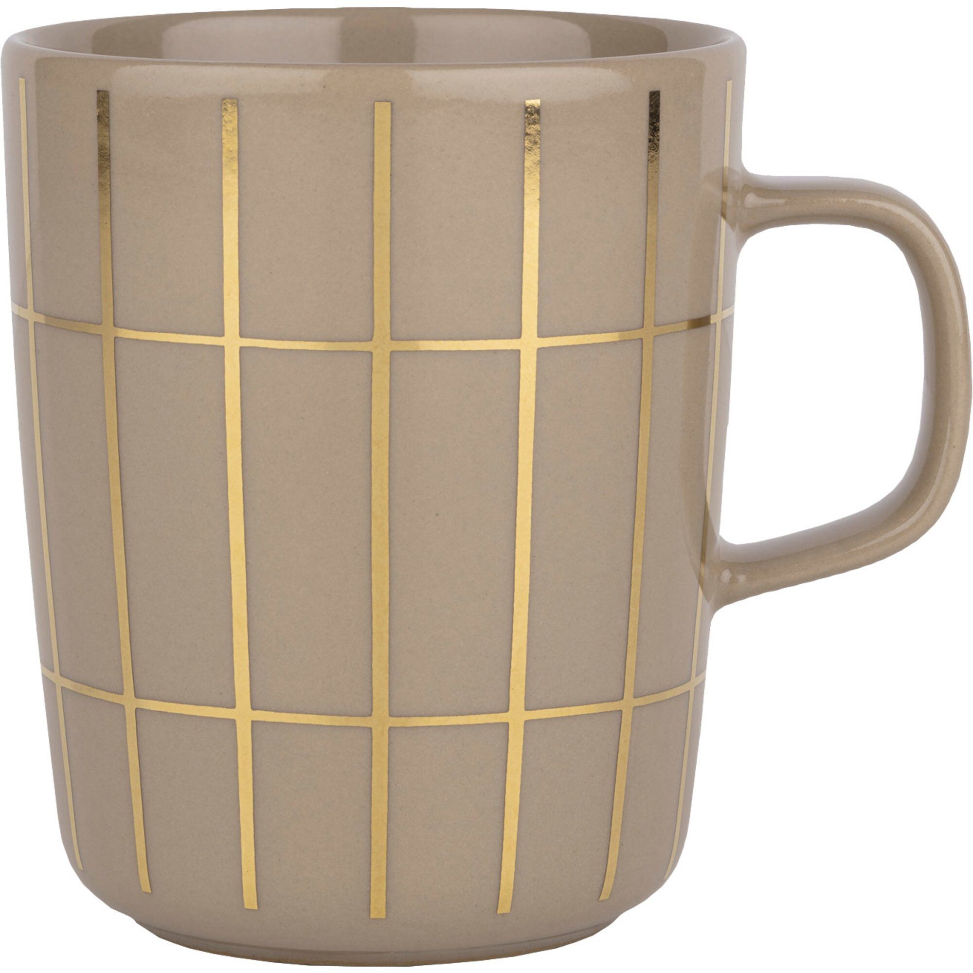 Marimekko Oiva Tiiliskivi Krus      Dl  Brun Guld