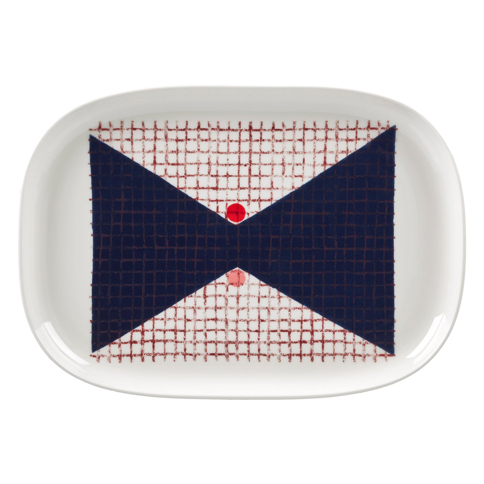 Marimekko Oiva Tomina Serveringsfad 25     36 Cm