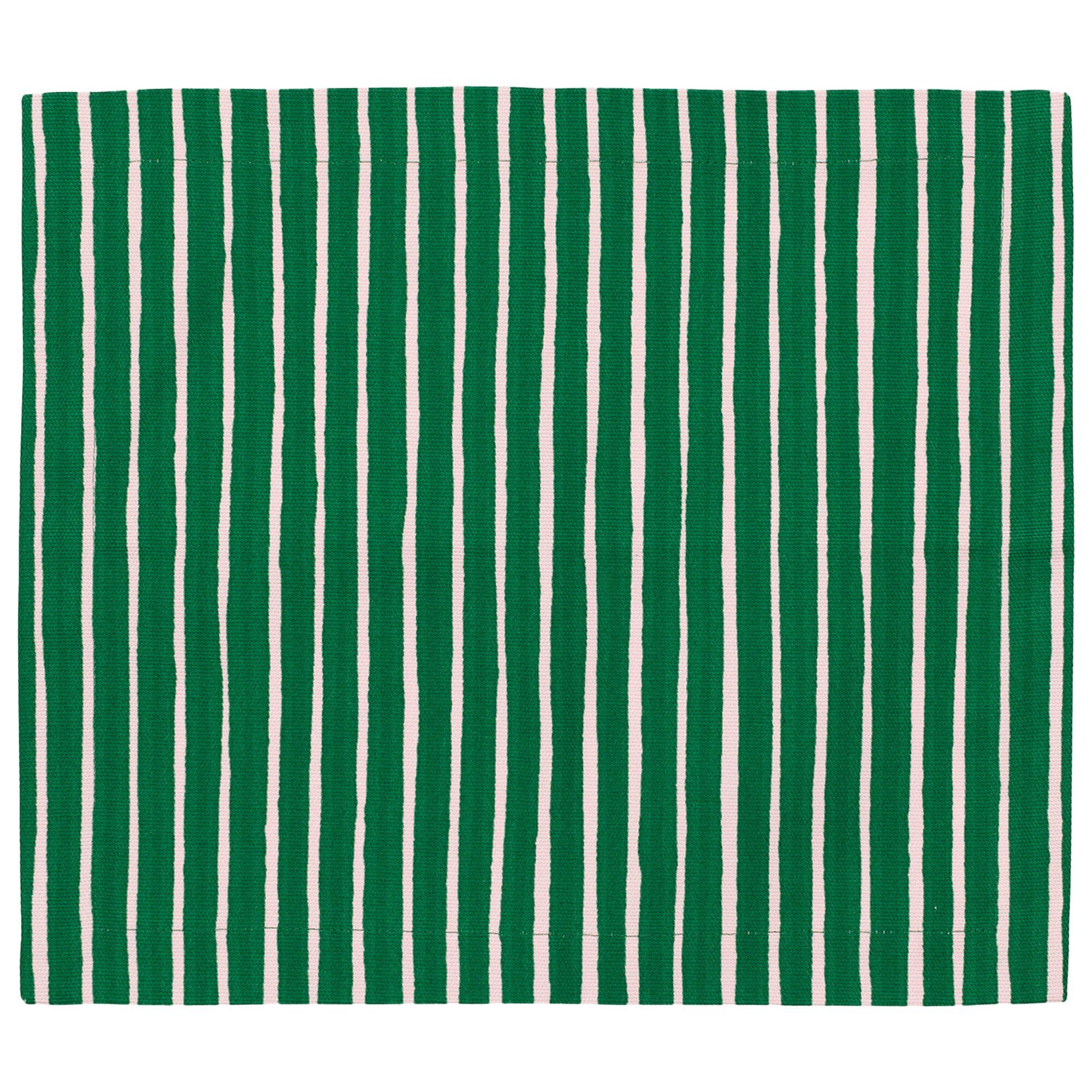 Marimekko Piccolo Dækkeserviet 35   40 Cm  Grøn Lyserød