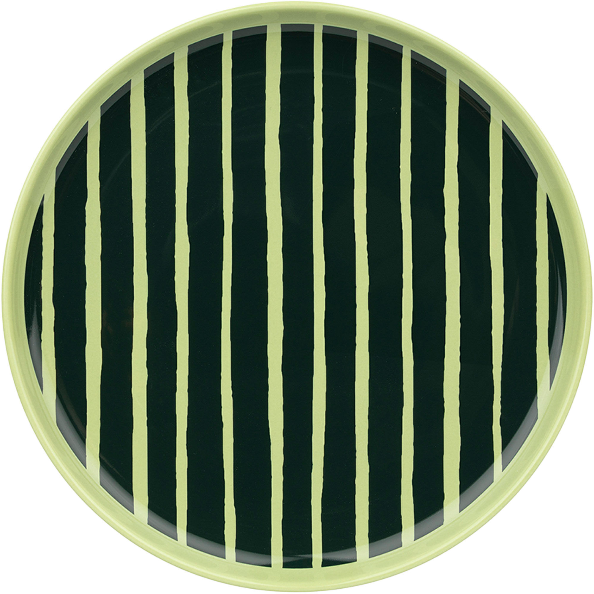 Marimekko Piccolo Tallerken ø20 Cm  Pære Mørkegrøn