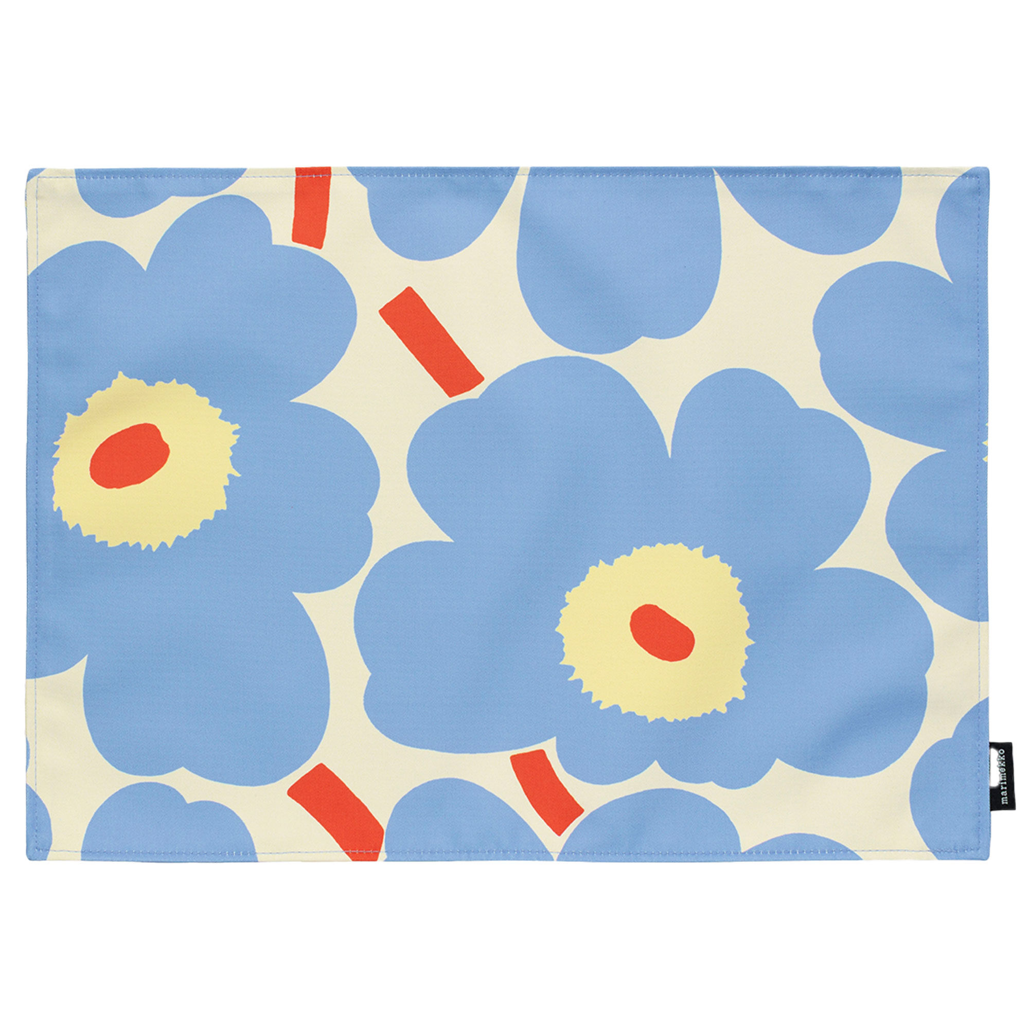 Marimekko Pieni Unikko Bordstablett 31    42 Cm  Vit Blå