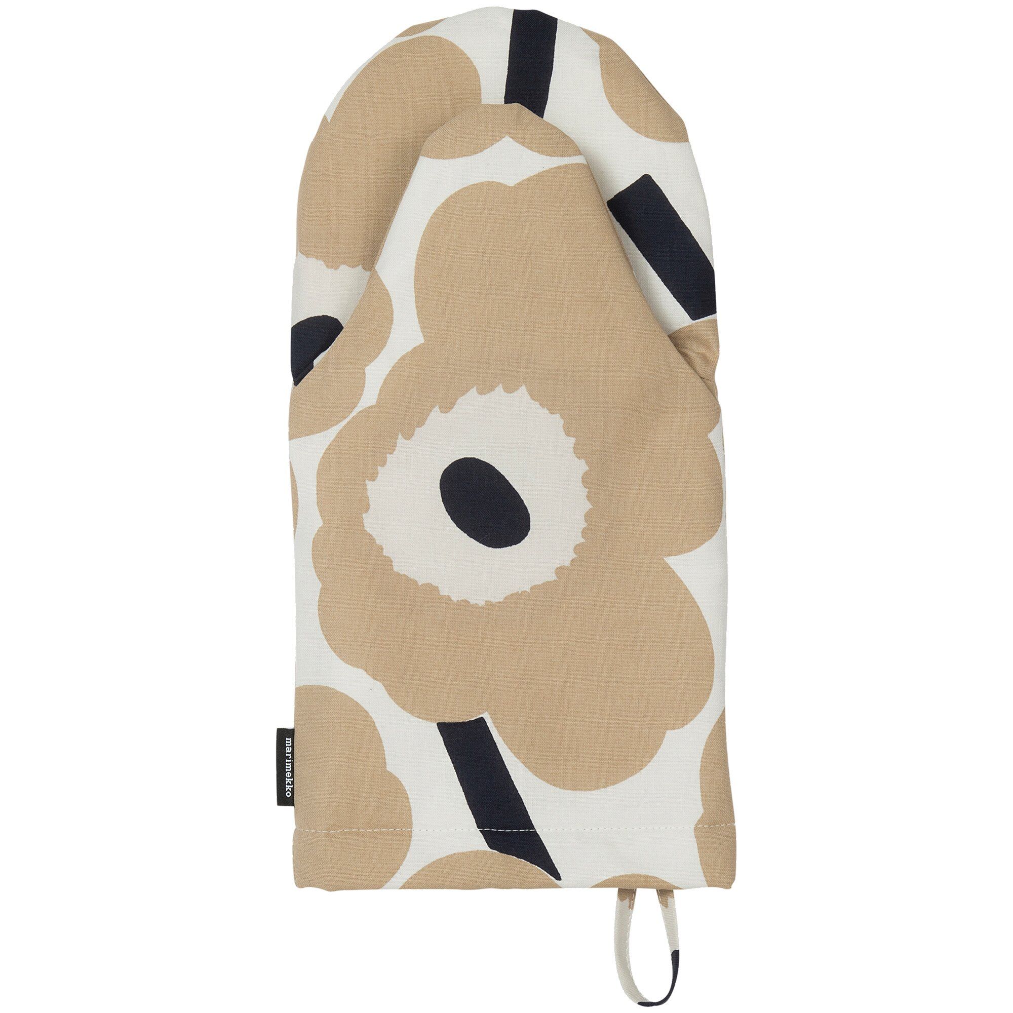 Marimekko Pieni Unikko Ovnhandske  Mørkeblå
