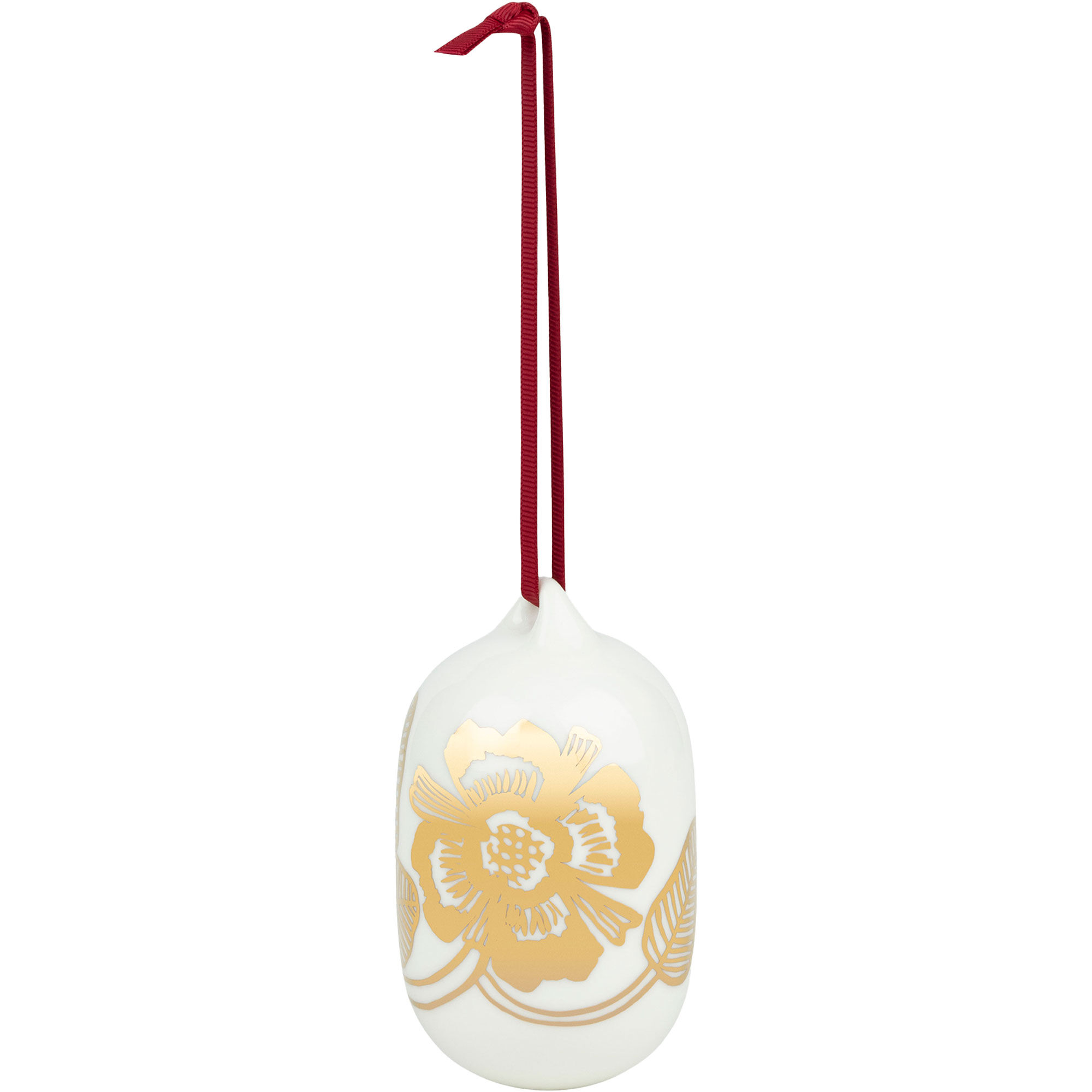 Marimekko Tiara Julepynt  Hvid Guld