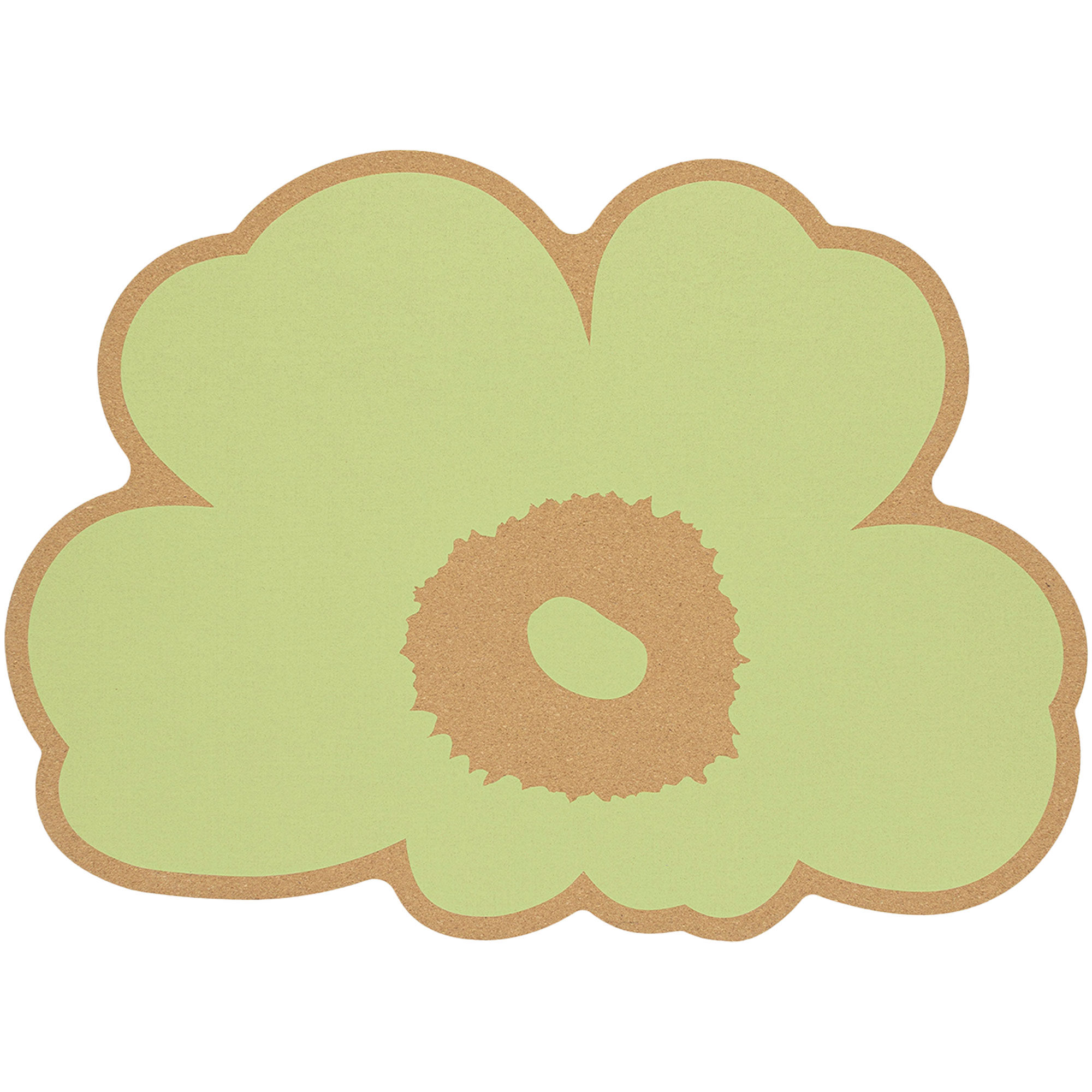 Marimekko Unikko Bordskåner 45 Cm  Kork Pæregrøn