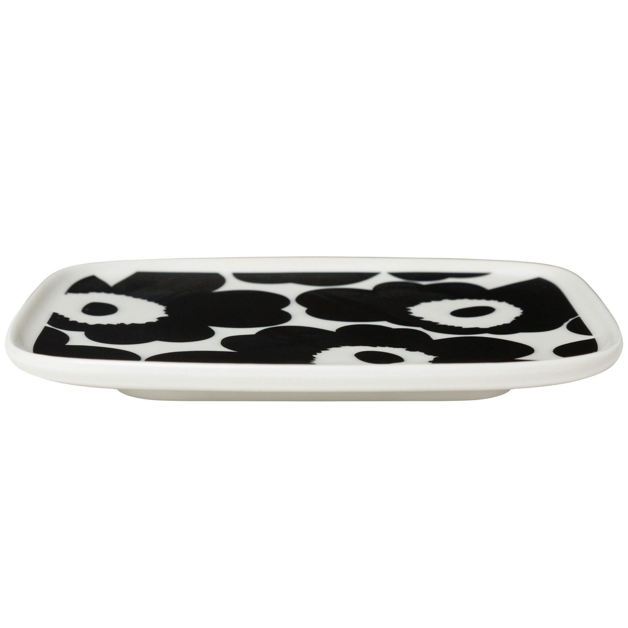 Marimekko Unikko Tallerken  12   15 Cm  Hvid
