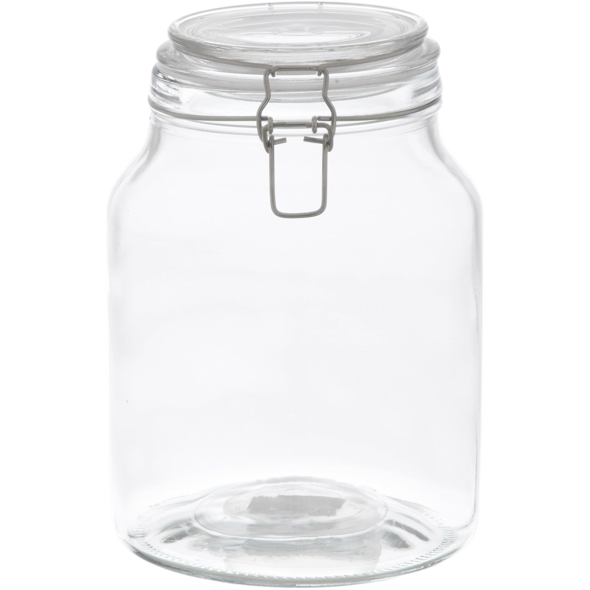 Marjukka Glasbeholder Med Patentlåg   Liter