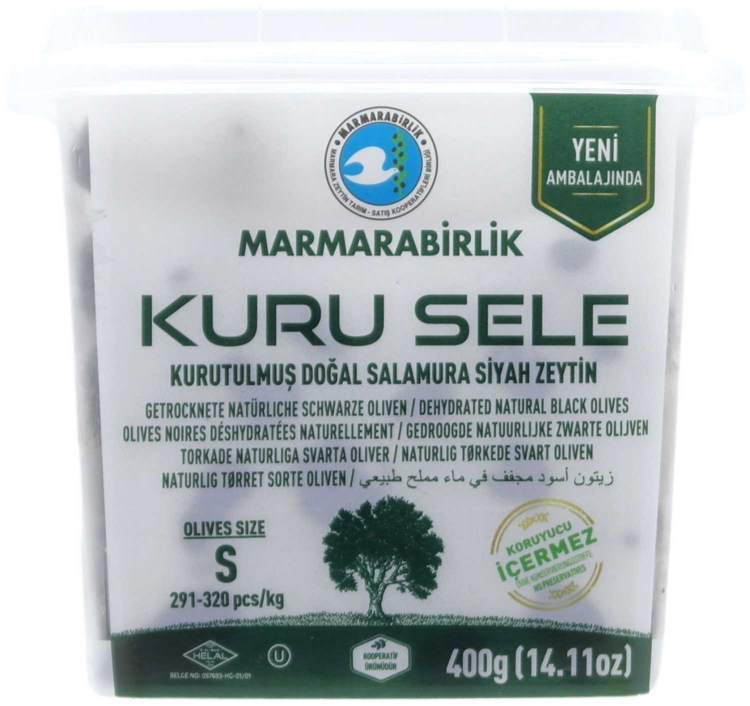Marmarabirlik Oliven Small 400