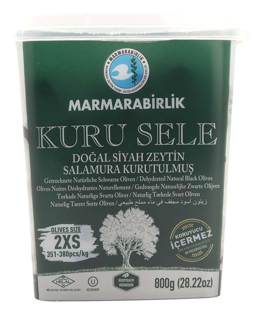 Marmarabirlik Oliven 2xs Tørret 800