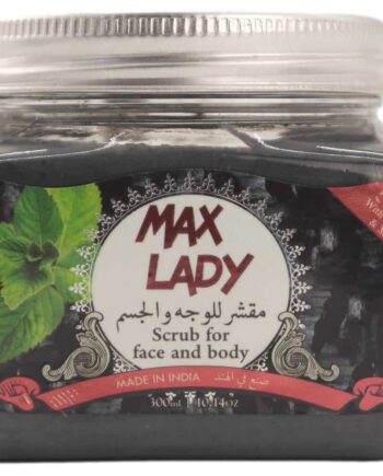 Max Lady Whitening Scrub Charcoal 300 Ml