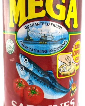 Mega Sardiner   Tomatsauce  Hot 155
