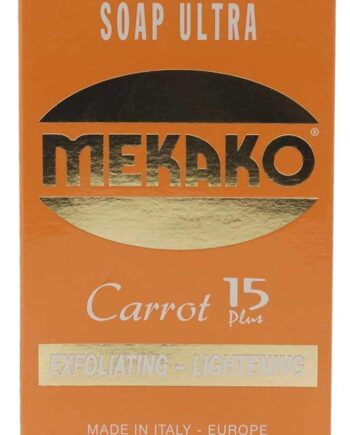 Mekako Carrot 15plus Exfoliating Lightening Soap 200