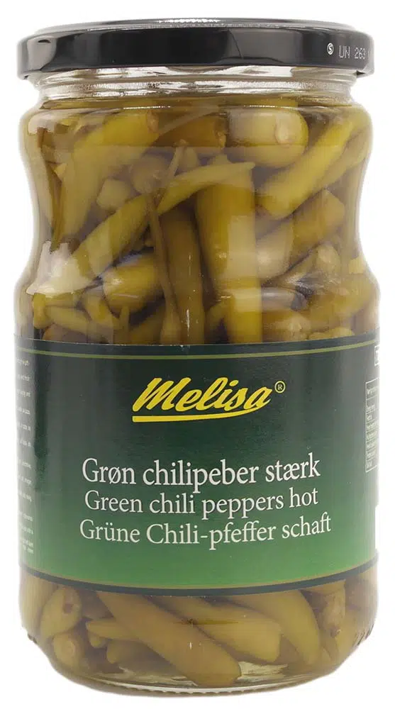 Melisa Grøn Chilipeber Stærk 600