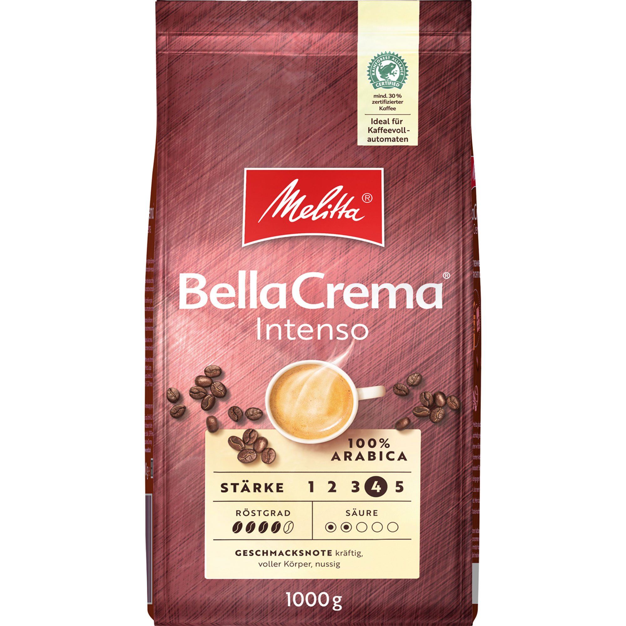 Melitta Kaffebønner Bella Crema Intenso   Kg