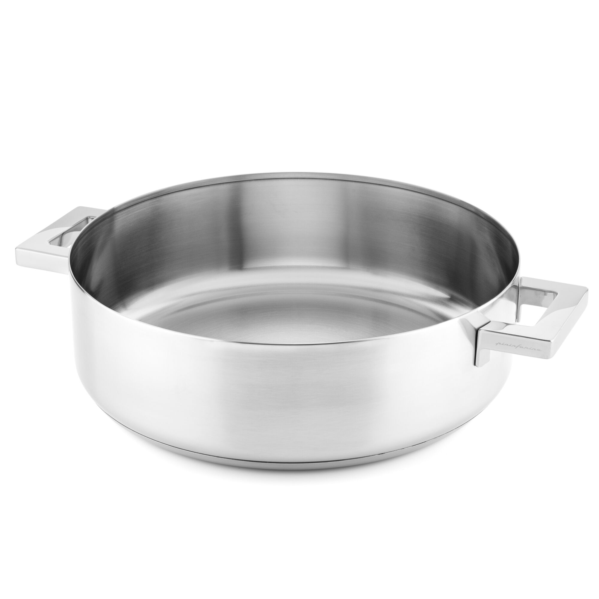 Mepra Stile Traktørpande Med To Håndtag 32 Cm  Rustfrit Stål