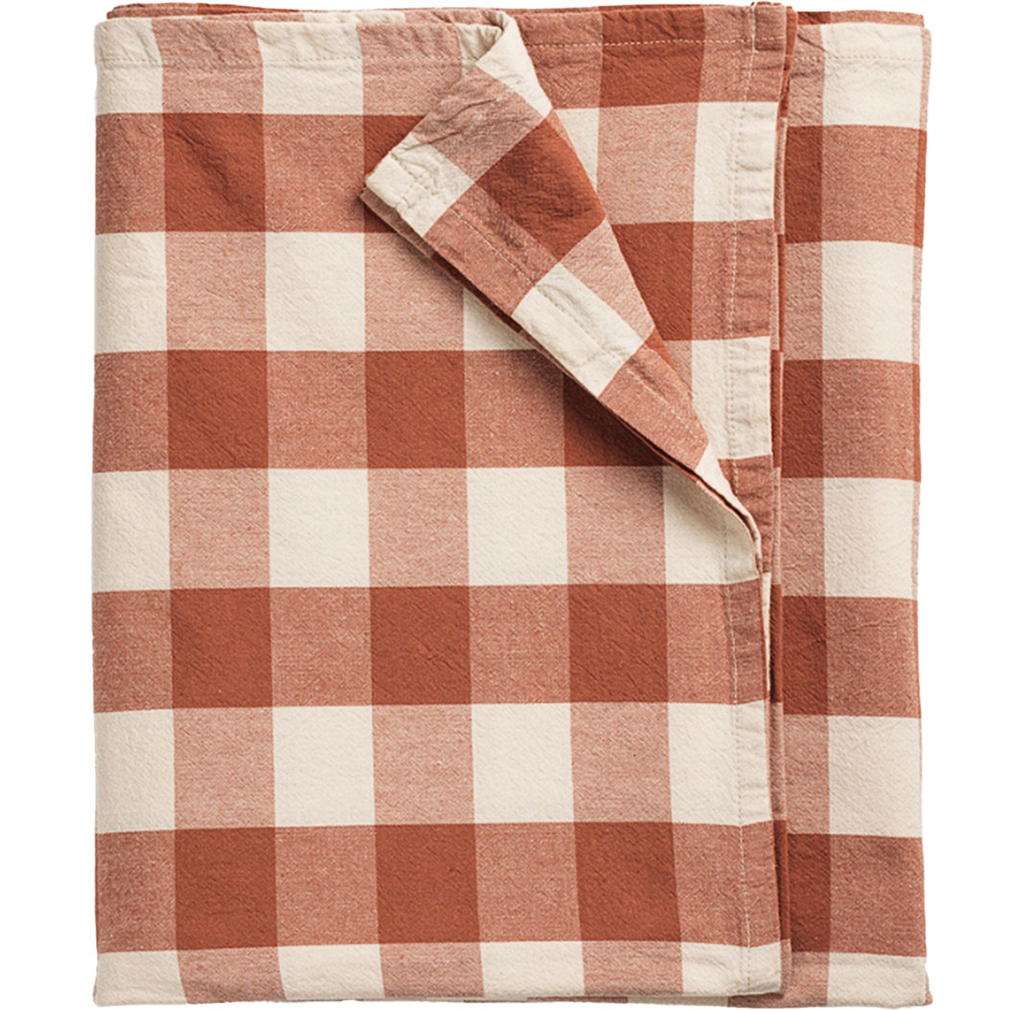 Midnatt Bertel Dækkeserviet 250x145 Cm  Brun Aprikos