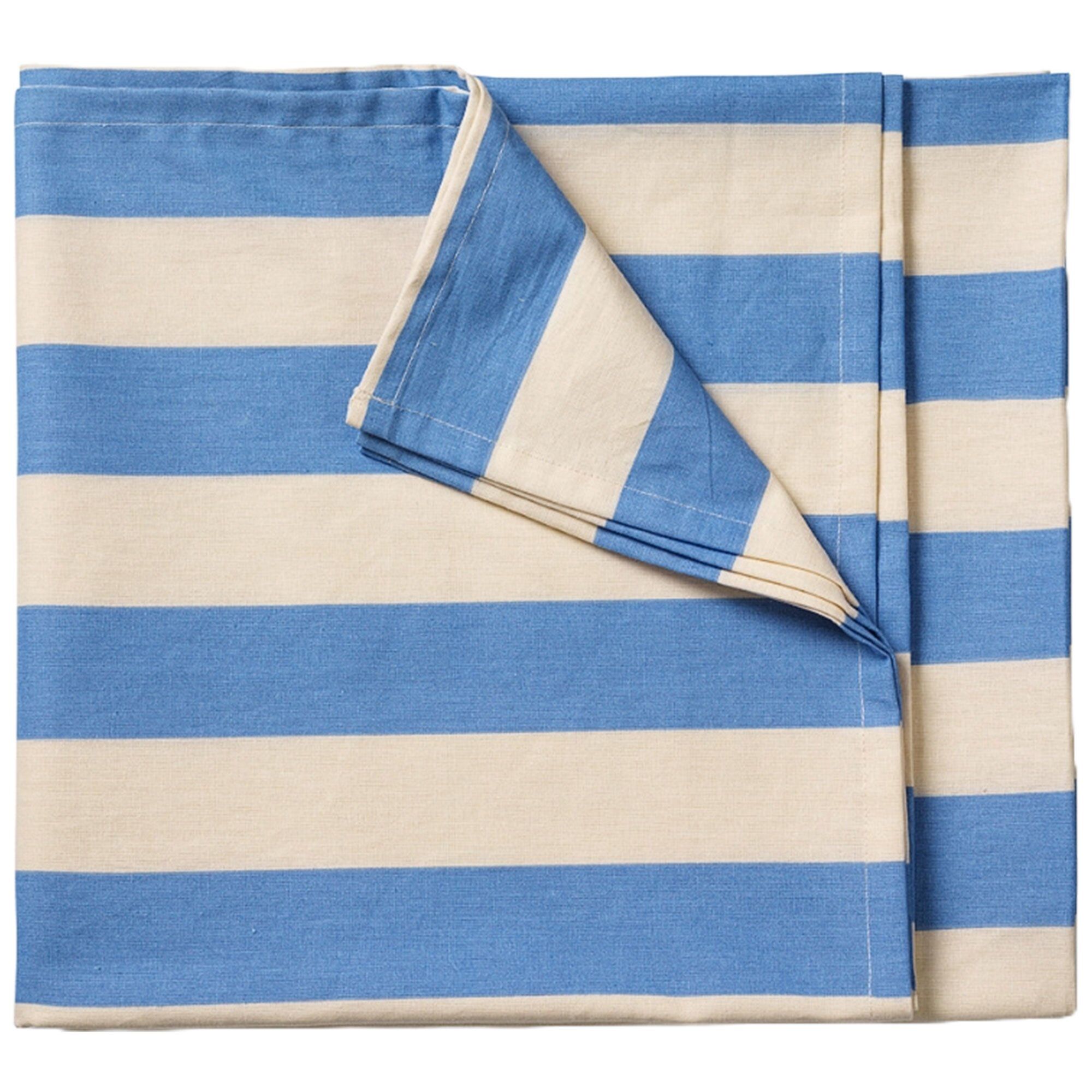 Midnatt Franka Borddug 180x145 Cm  Blå Abrikos