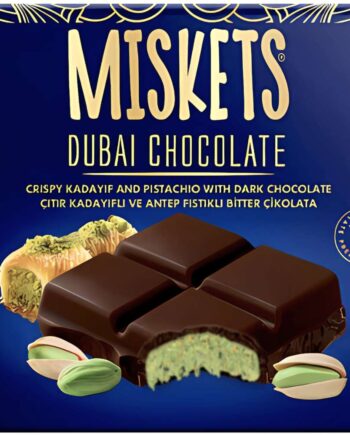 Miskets Dubai Chokolade  Mørk 100