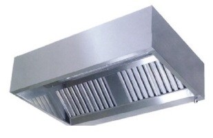 1100mm Emhætte   Rustfri Stål Dim :   3000     1100     450 Mm