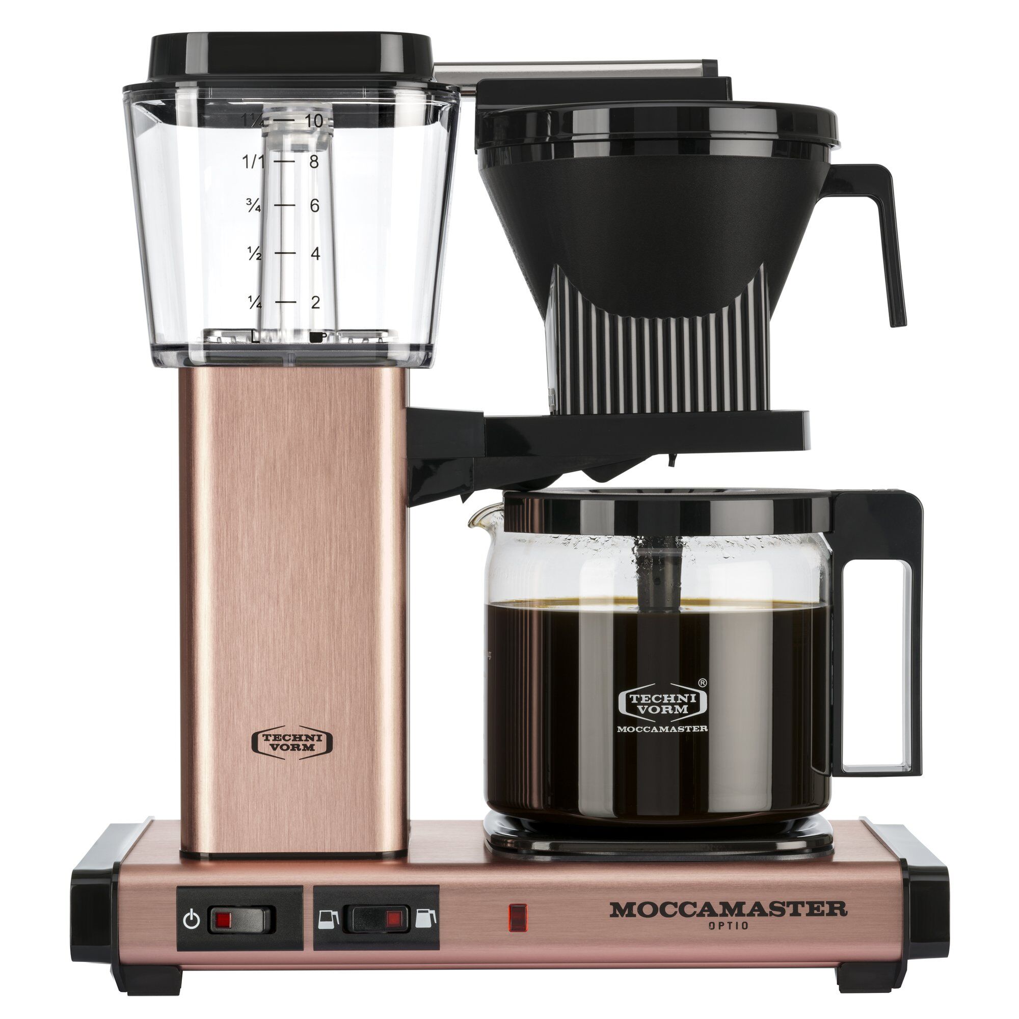 Moccamaster Optio Kaffemaskine   25 Liter  Rose Gold