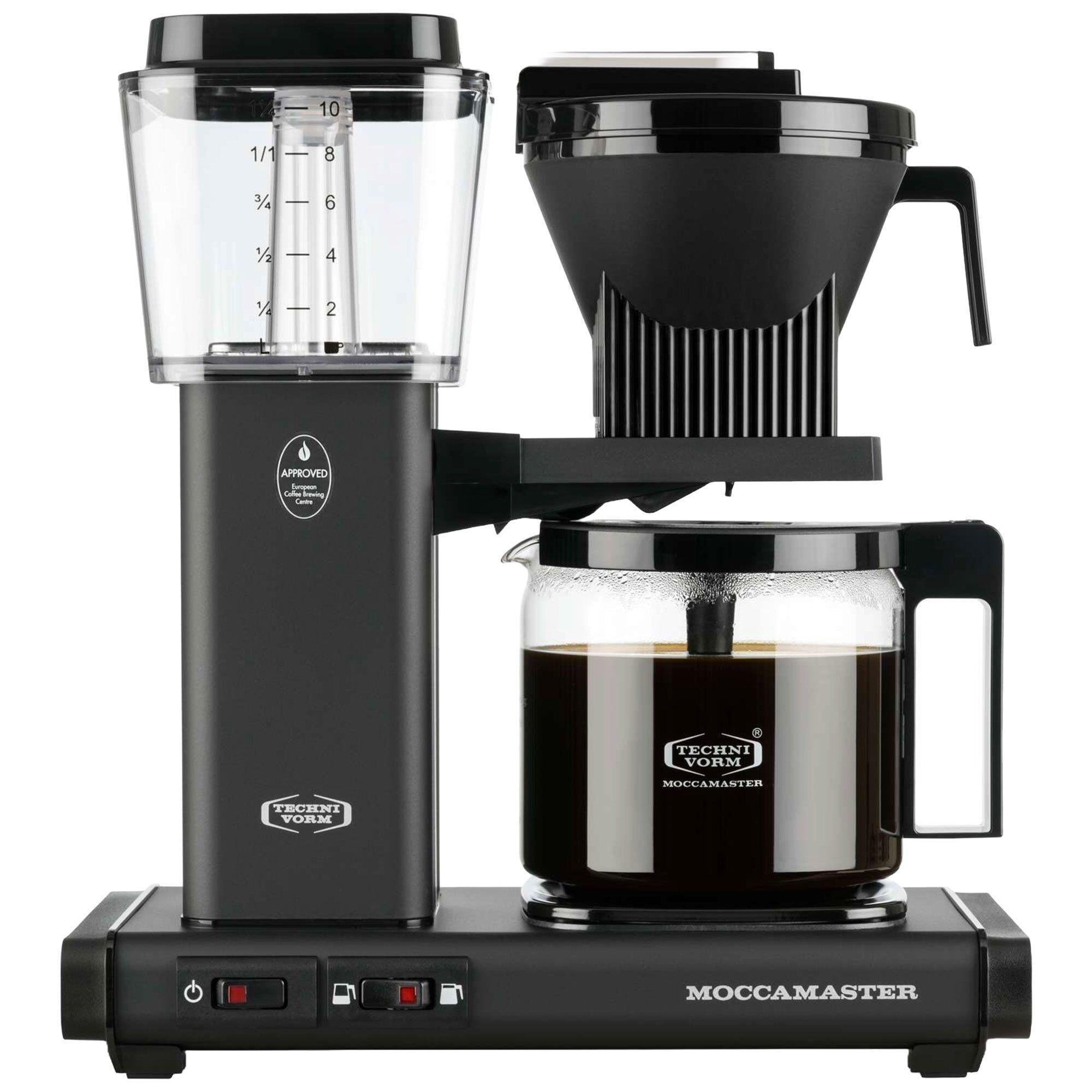 Moccamaster Optio Kaffemaskine  Matt Black