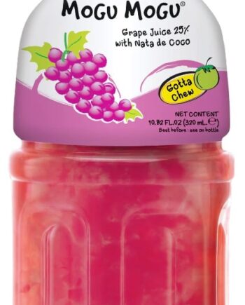 Mogu Mogu Grape Drik    Nata De Coco 320 Ml