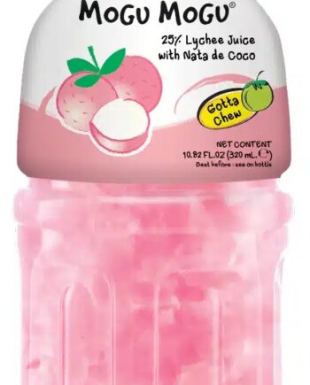 Mogu Mogu Lychee Drik    Nata De Coco 320 Ml