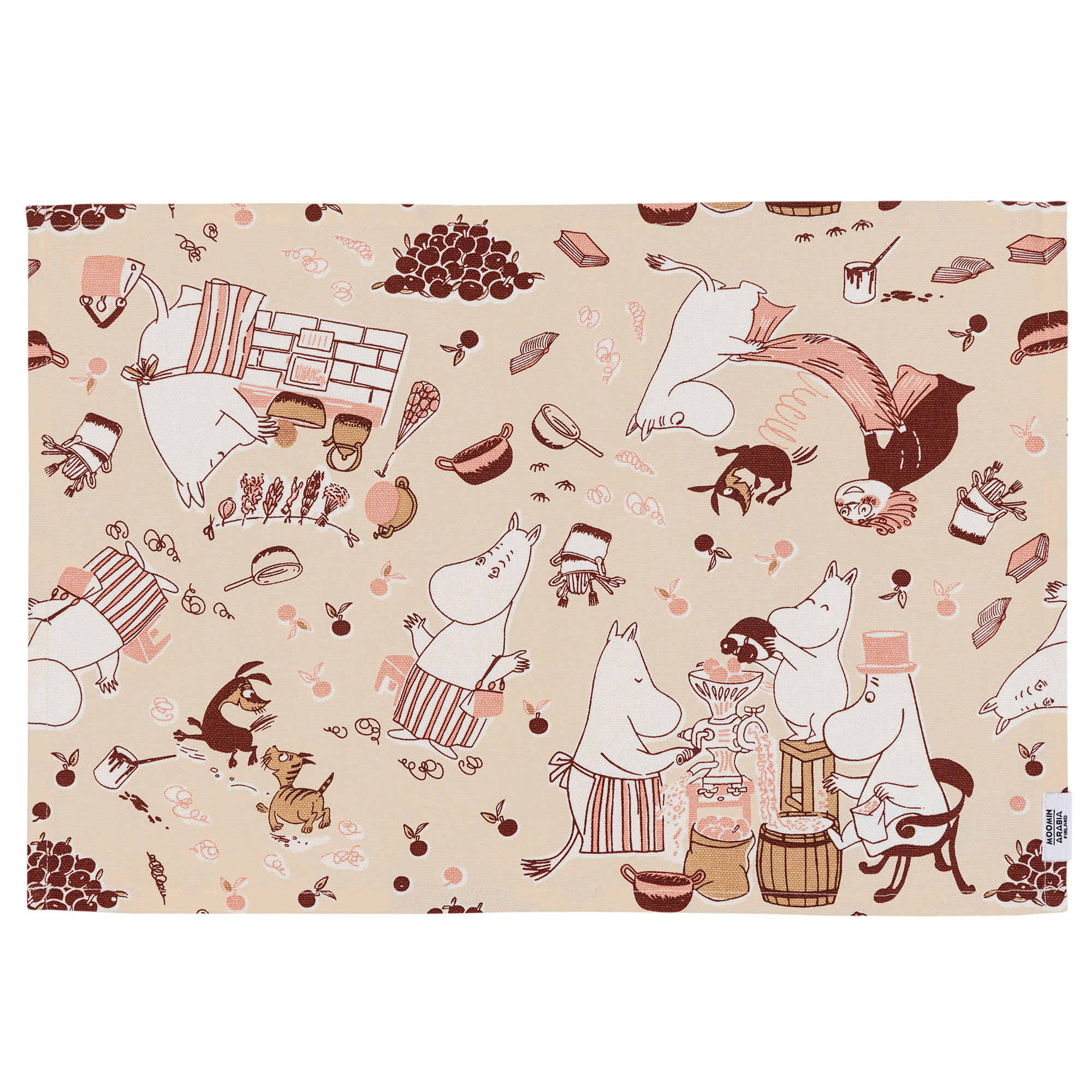Moomin Arabia Hjemmelig Hygge Dækkeserviet 46ã 31 Cm