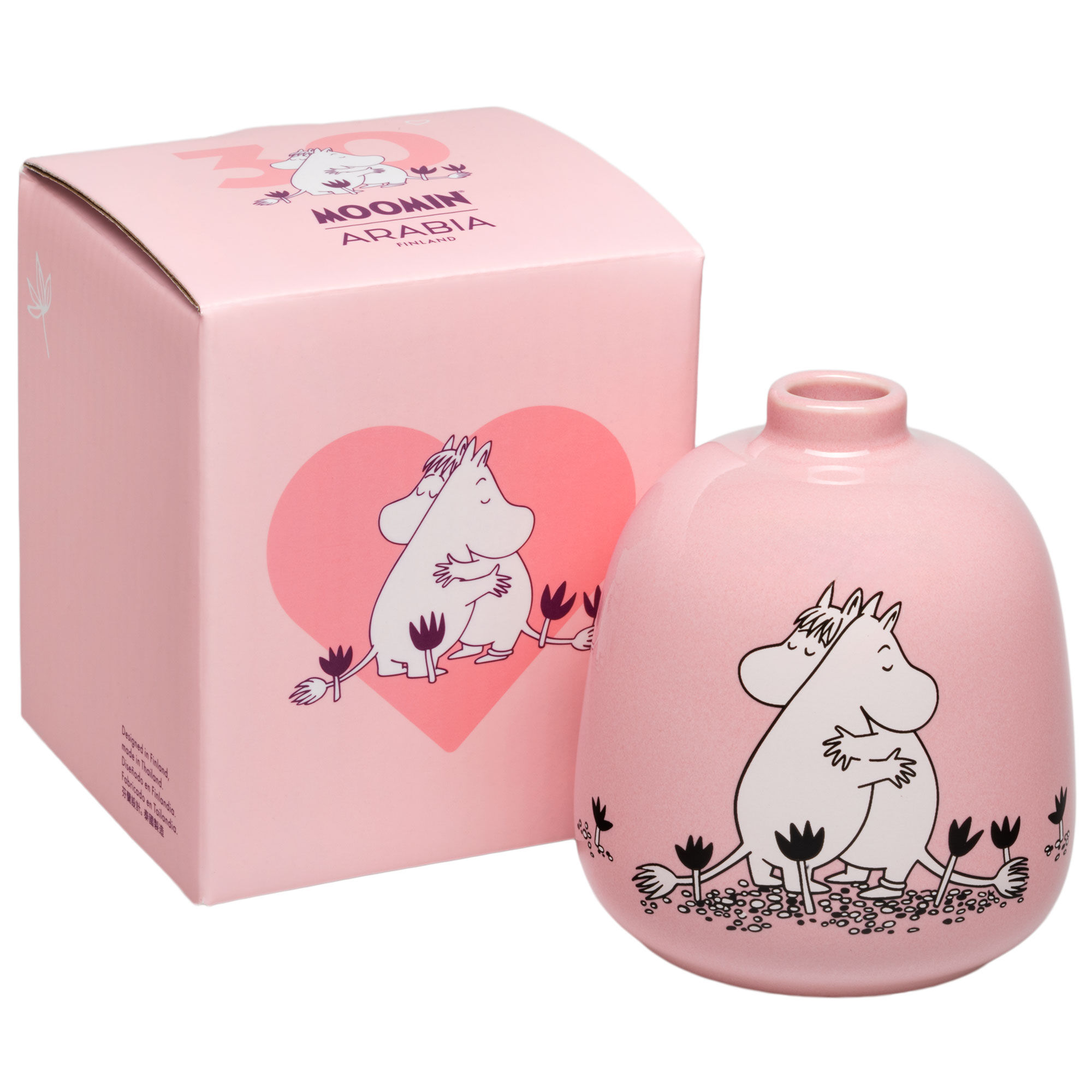 Moomin Arabia Kærlighed Vase 83 Mm