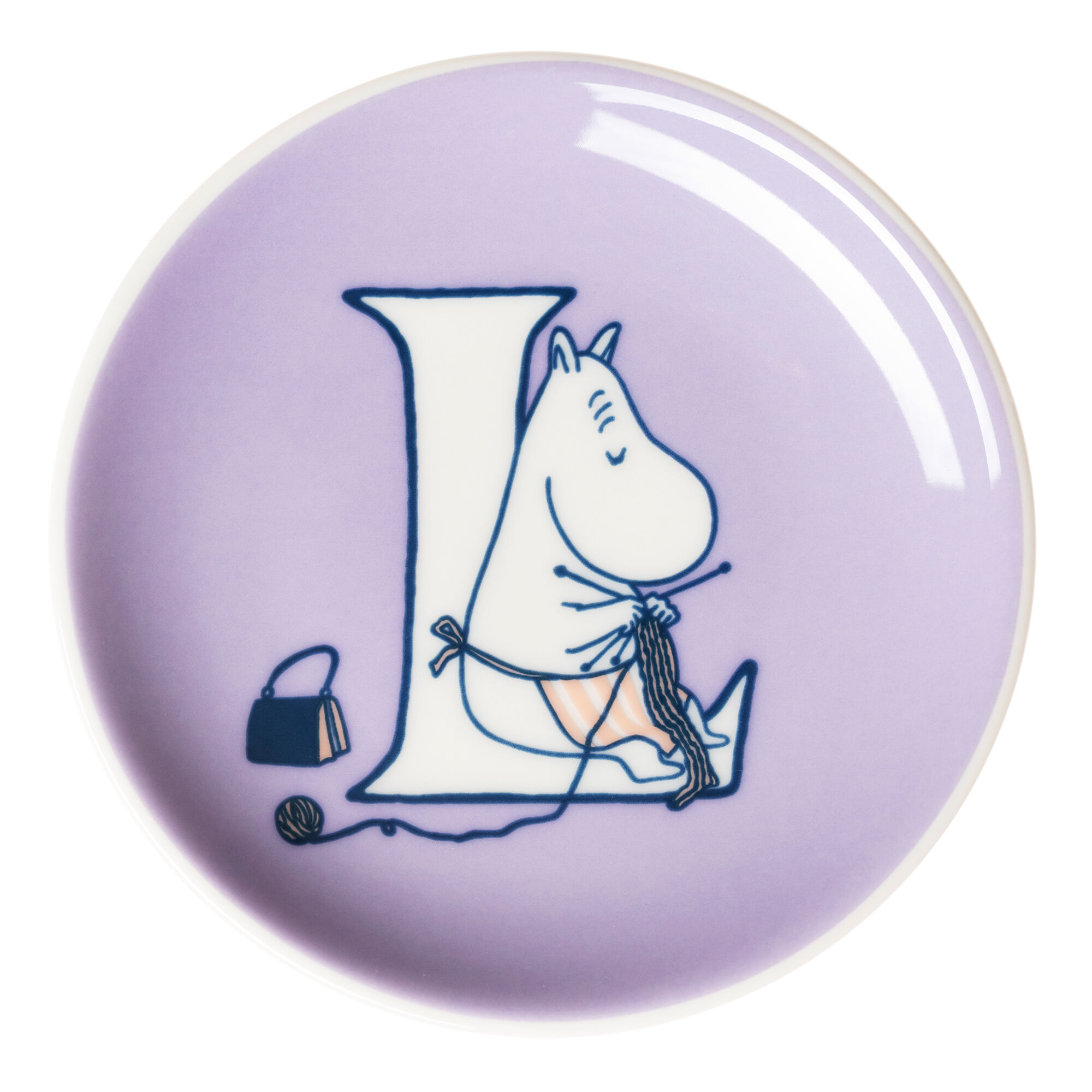 Moomin Arabia Mumi   Asiet 10   Cm  Lilla