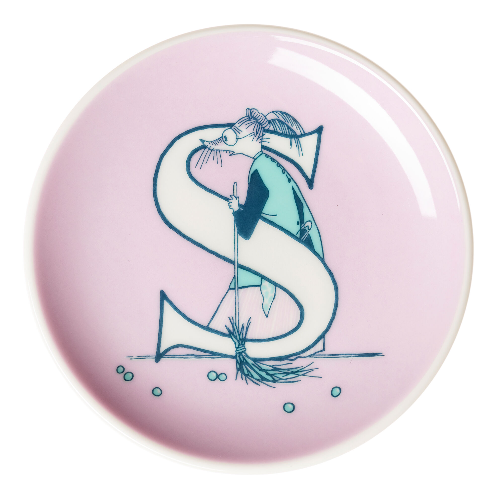 Moomin Arabia Mumi   Asiet 10   Cm  Lyserød