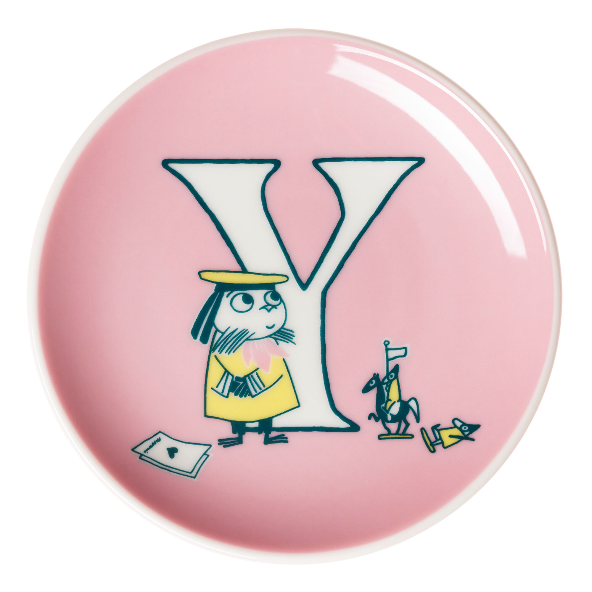 Moomin Arabia Mumi   Asiet 10   Cm  Lyserød