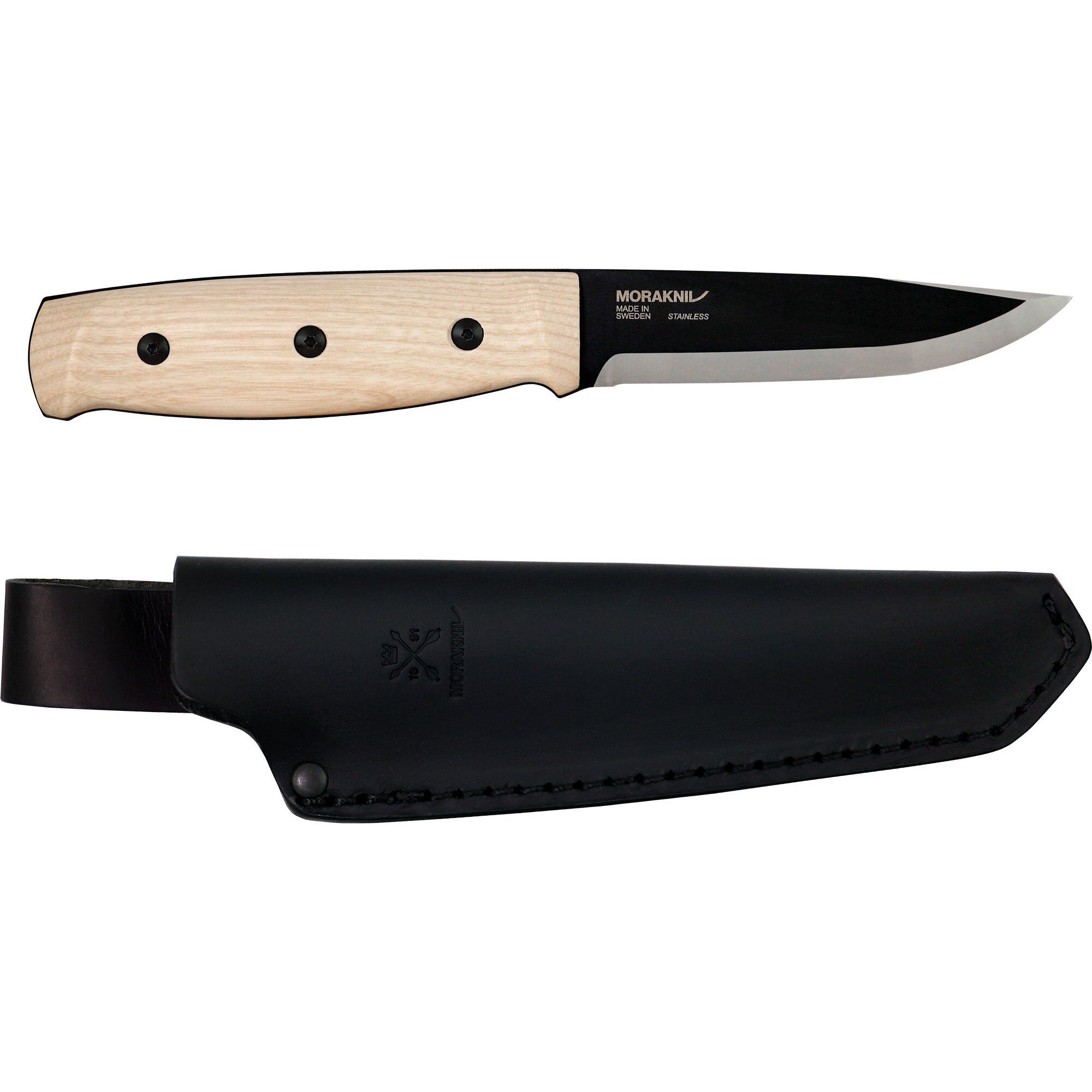 Morakniv Lok Blackblade     Ash Wood  Friluftskniv