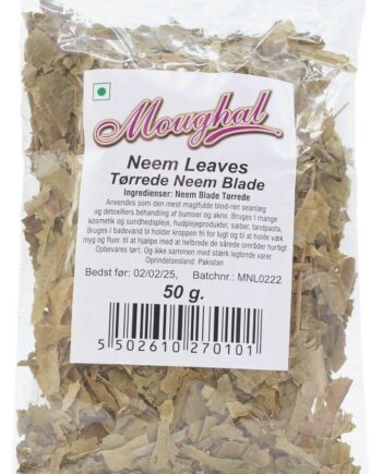 Moughal Tørrede Neem Blade 50