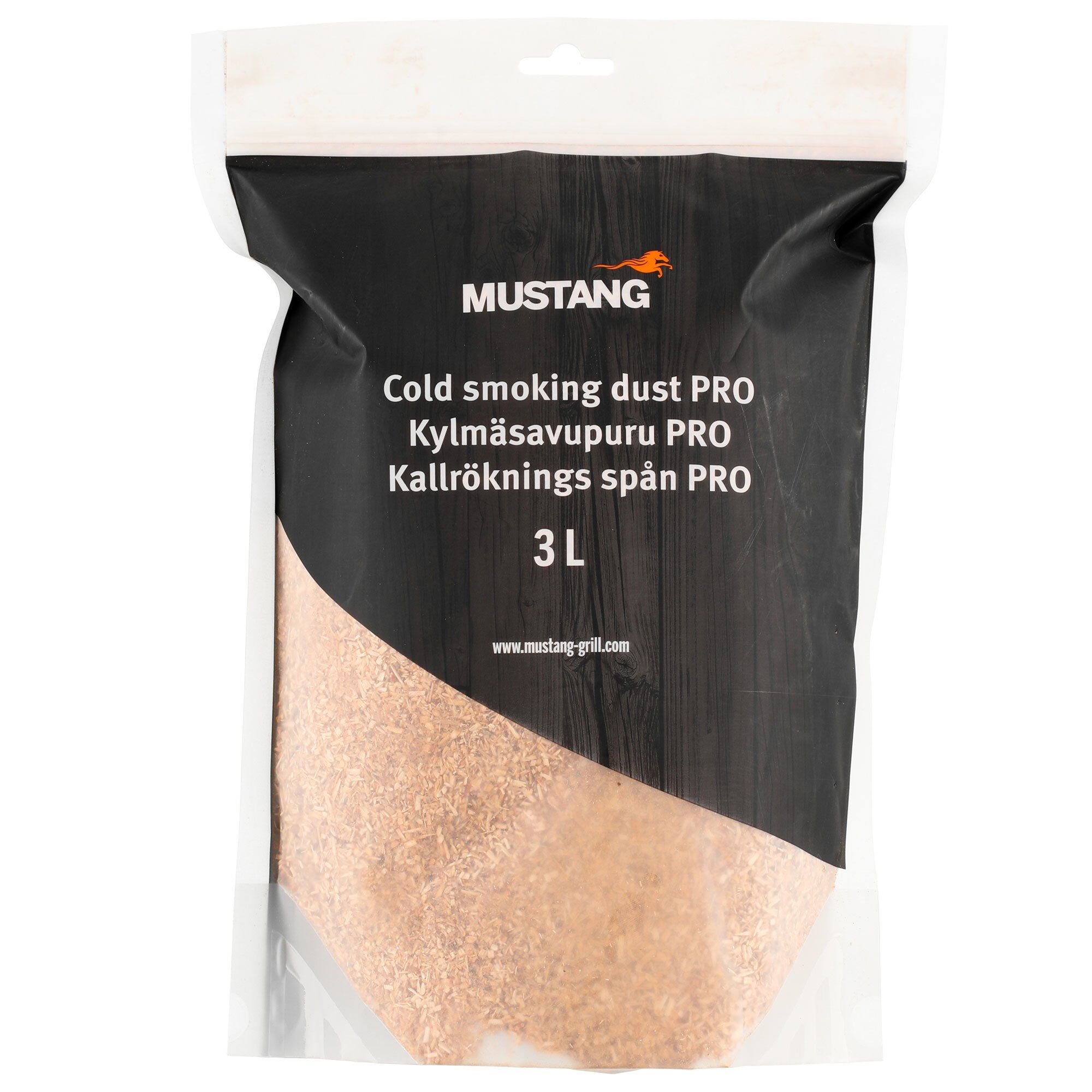 Mustang Pro Røgsmuld Elletræ   Liter