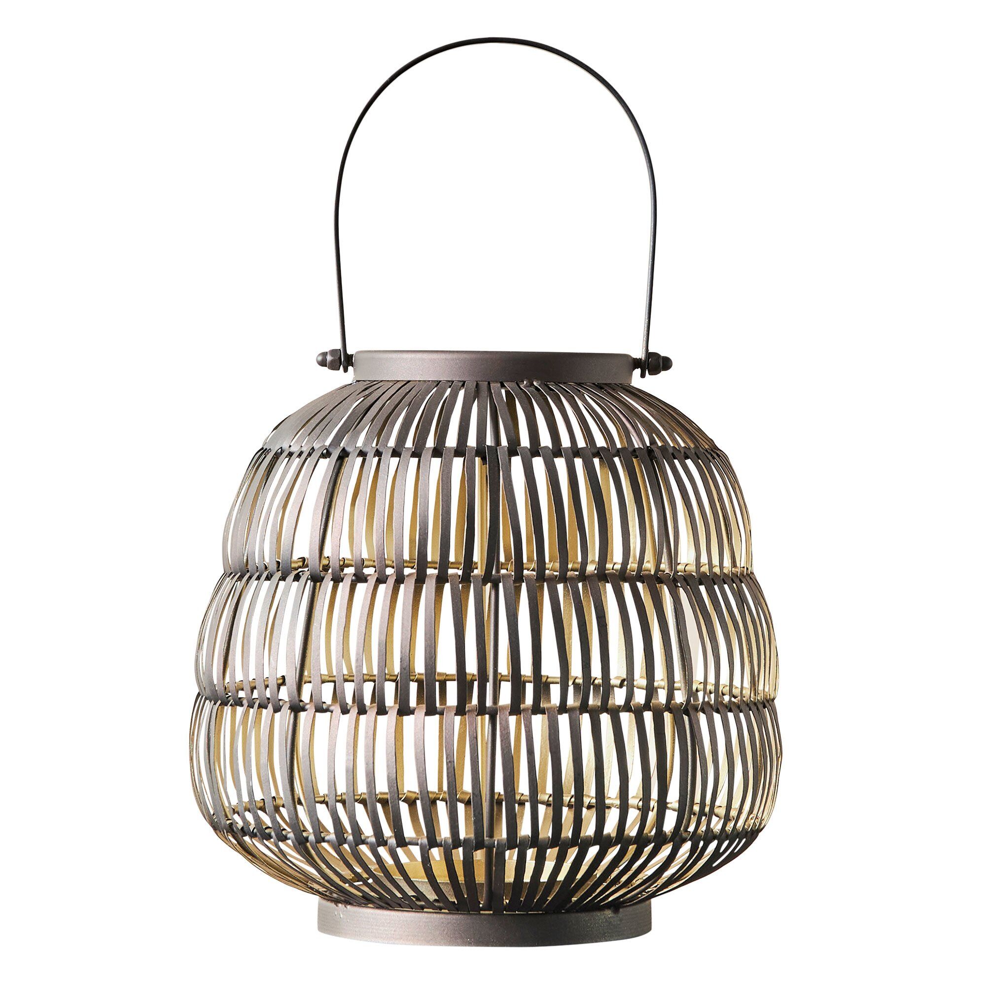 Muubs Raito Lanterne Small 33   26 Cm  Kobberbrun