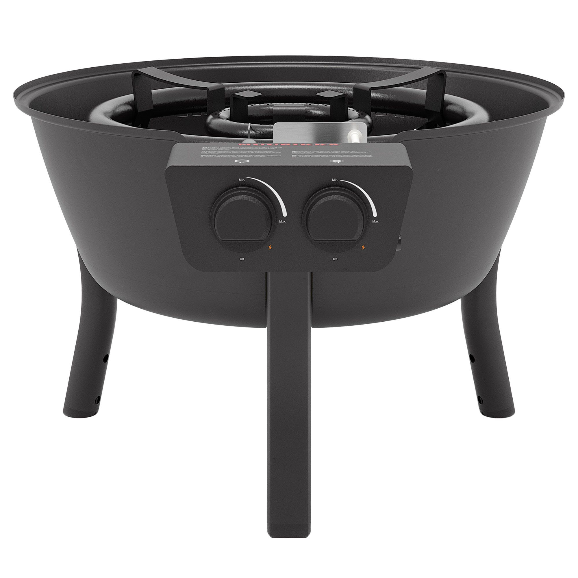 Muurikka Gasbrænder Med Stativ Sl Sort 48 Cm