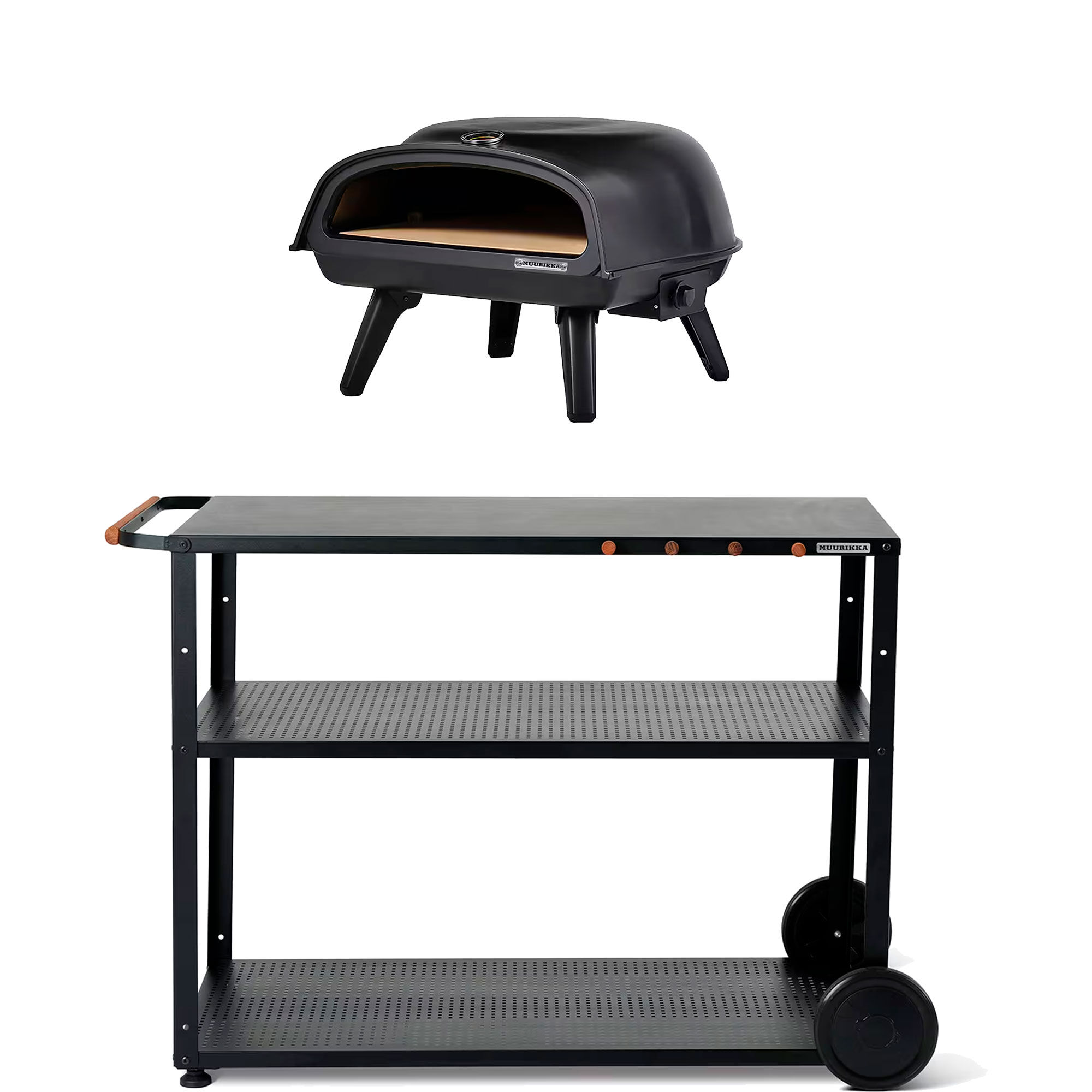 Muurikka Pizzaovn Med Grillvogn