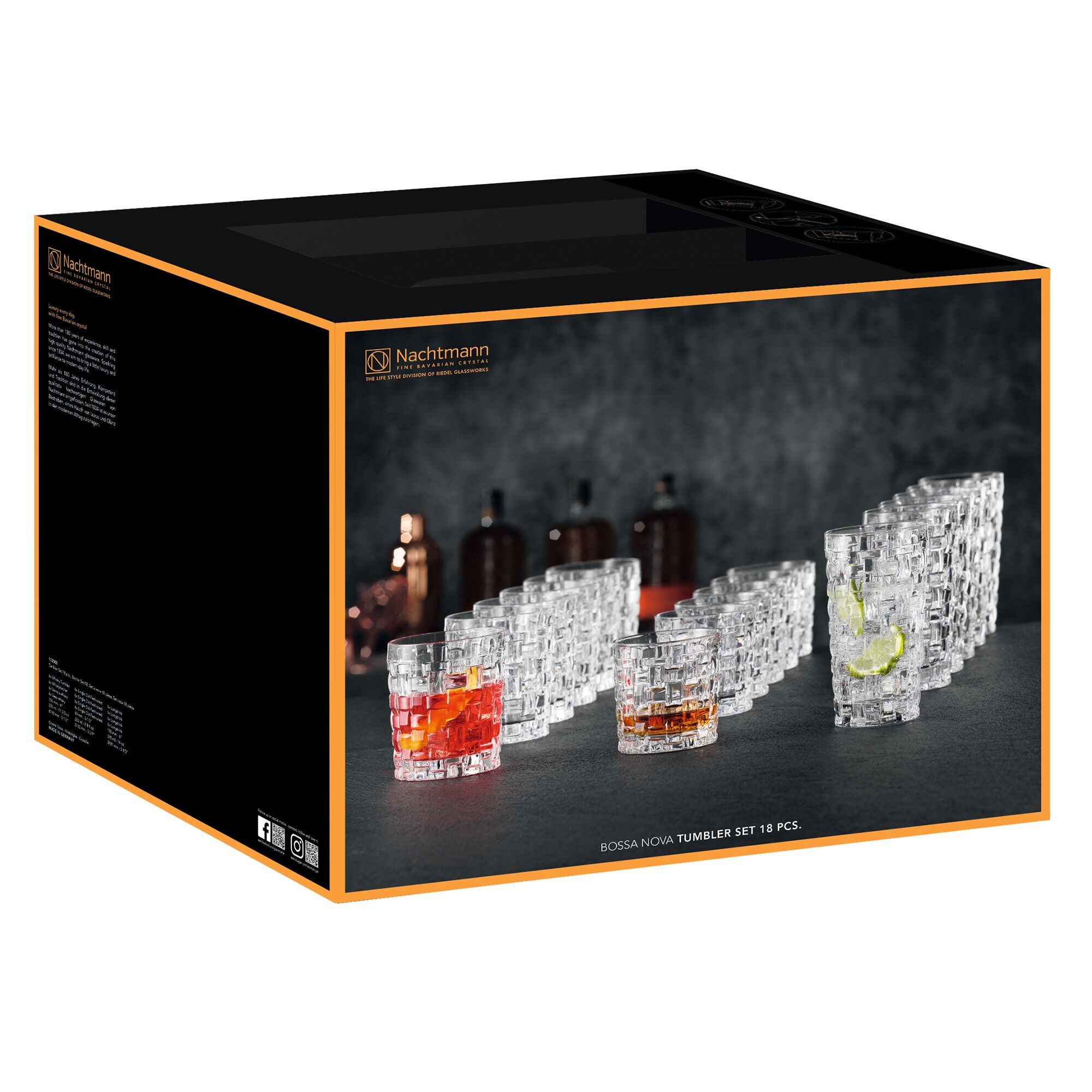 Nachtmann Bossa Nova Barsæt 18 Glas